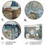 Pingouins blancs et bleus Laundry Room III - Art mural en métal blanchisserie MT135149-1568874114