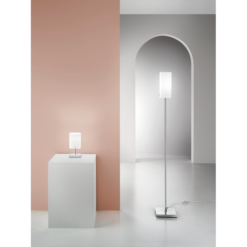 155cm Chrome Traditional Floor Lamp
