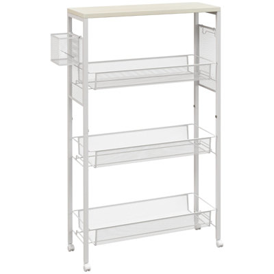 58 cm W Kitchen Cart with Top