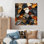 Cubic Mosaic Marble Tiles I - Art mural en métal abstrait