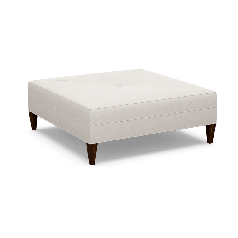 Square Ottoman, 3906-99, Walnut