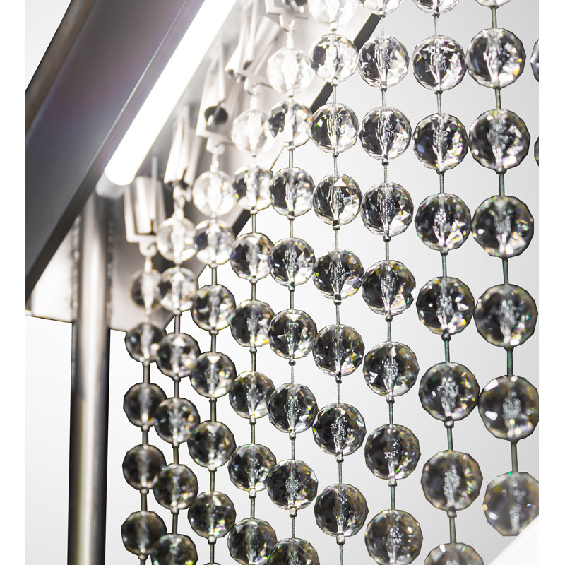 6 - Light Dimmable Geometric Chandelier