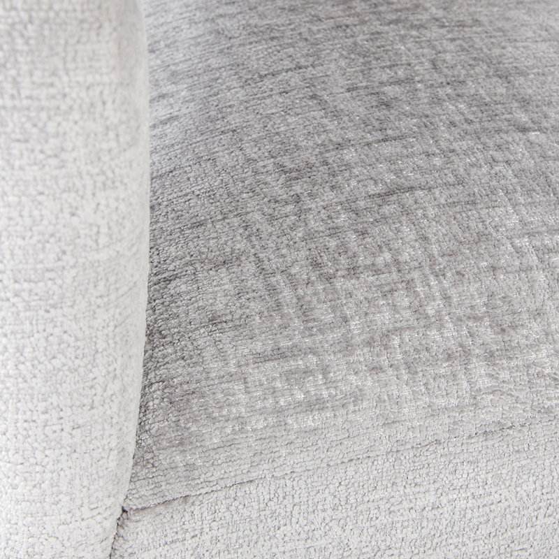 Chaise rembourrée Darlington, Microsuède gris Gwen