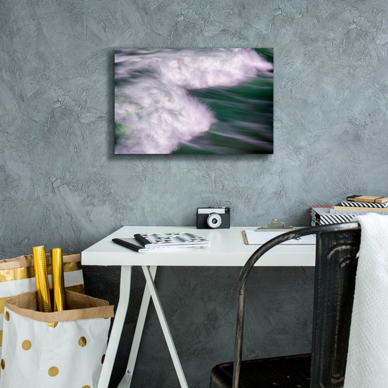 «The Kootenai River» par Rick Berk, art mural sur toile, H 12 po x l 18 po x P 0,75 po