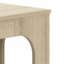 Inniss Modern Geometric 22" End Table with Open Shelf-2037865160