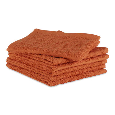 Cotton Checkered Waffle Tea Towel Kitchen Towel