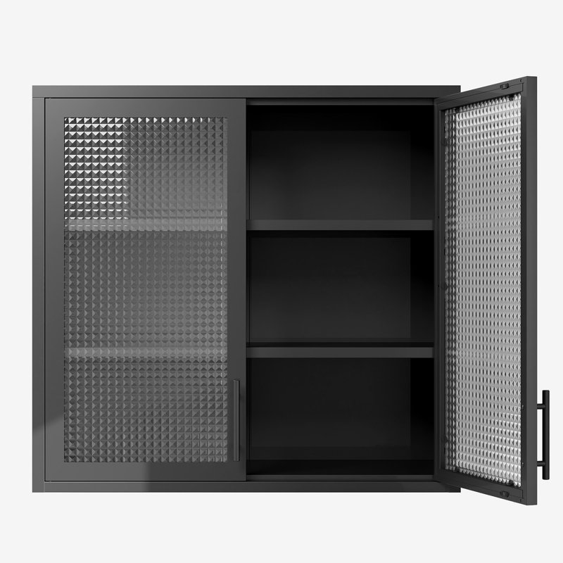 Armoire de rangement murale de style rétro