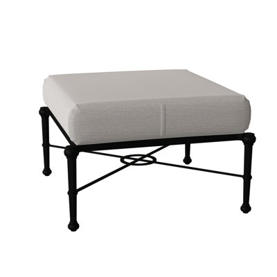 Delphi Square Outdoor Ottoman Patio Ottoman