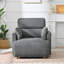Fauteuil surdimensionné avec repose-pieds et repose-pieds rembourré avec rangement-1883787481