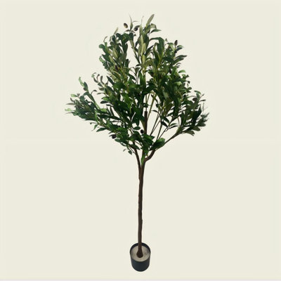 Forest Artificial Olive Tree for Office Home, Living Room, Patio Type C