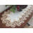Colfontaine Gold European Lace Antique Lace Table Runner-446821049