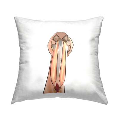 Polyester/Polyester Blend Throw Square Pillow Cover & Insert by Amelia Noyes