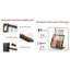 Multiple Wood Guitar Stand 4-6 Guitar Rack 18mm Thick Wood