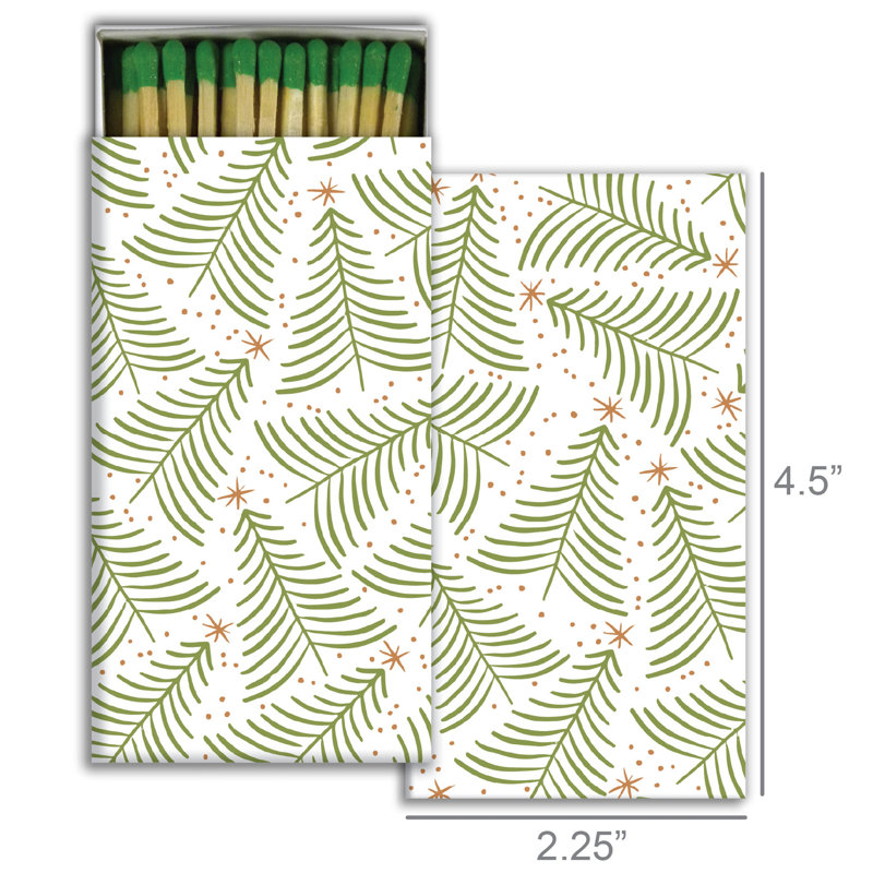 Matches - Simple Trees, Gold Foil