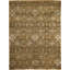 Ikat Area Rug in Gold/Gray