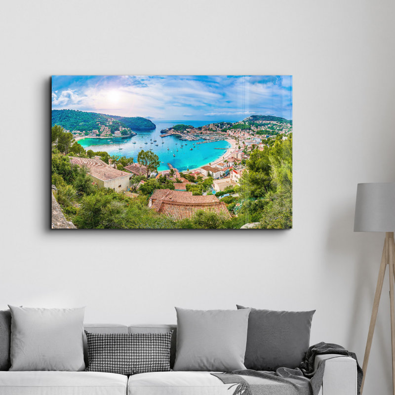 Peinture décorative en verre trempé