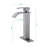 Waterfall Spout Bathroom Sink Single Handle Faucet With Pop-Up Drain (No Overflow)-118543651