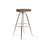 Cattelan Max Swivel Counter & Bar Stool In Solid Walnut-86410353-86410358
