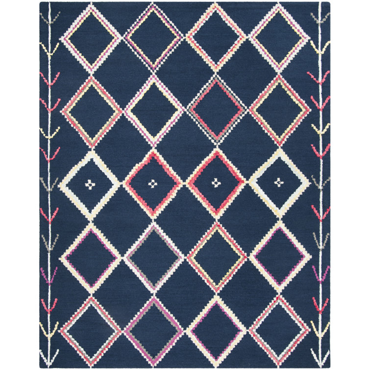 Derose Hand Tufted Wool Southwestern Rug