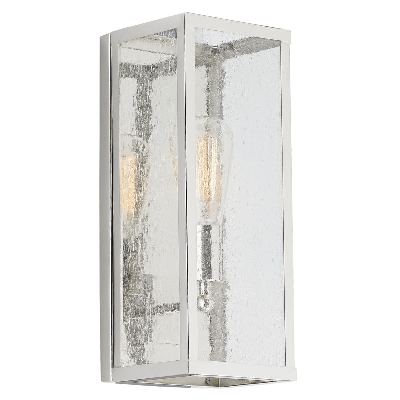 Cecilia Steel Flush Mounted Sconce