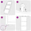 Porte de grange en verre 80,7 po sans quincaillerie d'installation-89497906