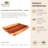 Rectangle Acacia Wood Plate - Jumbo Set Of: 2