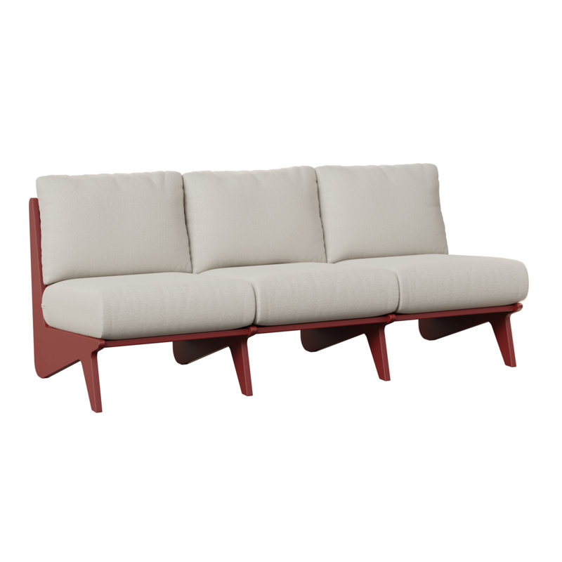 Canapé et coussins Holland, Blend Linen, Red
