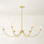 Lustre large Mitzi en laiton vieilli Natasha-114604635-114604636