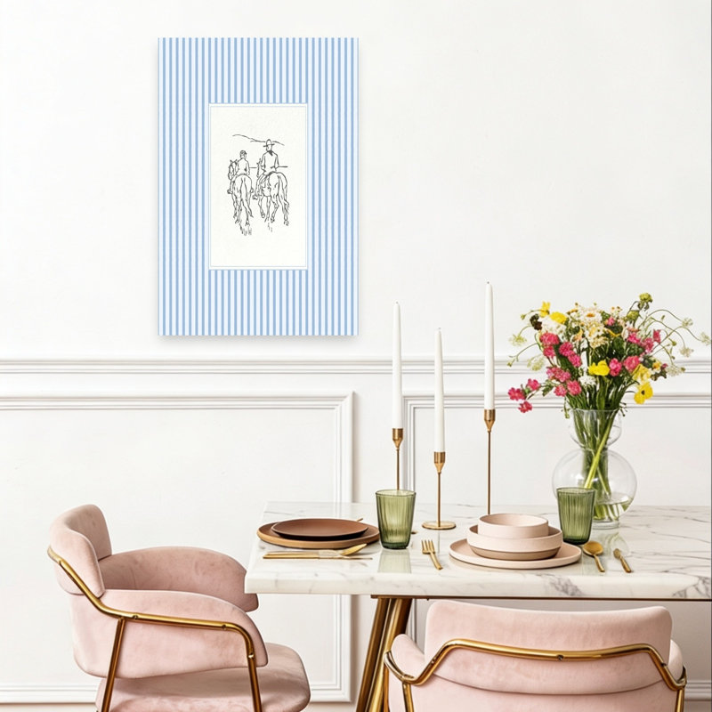 Cheval occidental, cheval contemporain abstrait, impression d'art mural nature, H 24 po x l 16 po