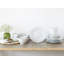 Barcelona 18 Piece Bone China Dinnerware Set, Service for 6