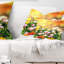 Coussin lombaire floral little belle