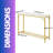 107cm Console Table