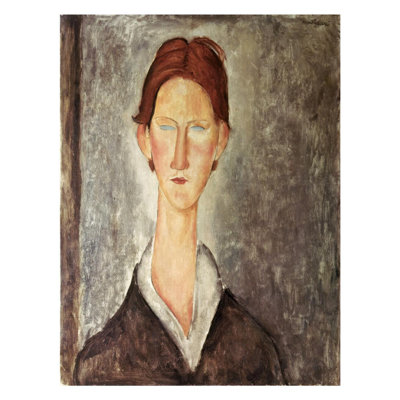 Portrait d'un élève par Amedeo Modigliani - Estampe numérique