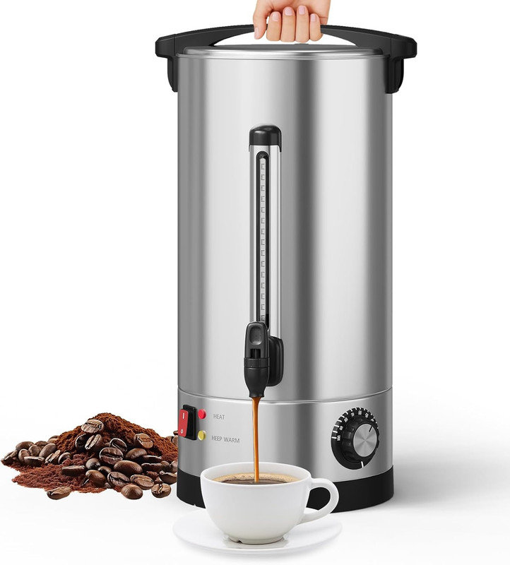 Distributeur de boissons en acier inoxydable à double paroi en acier inoxydable Fast Brew 70-110, 110 tasses