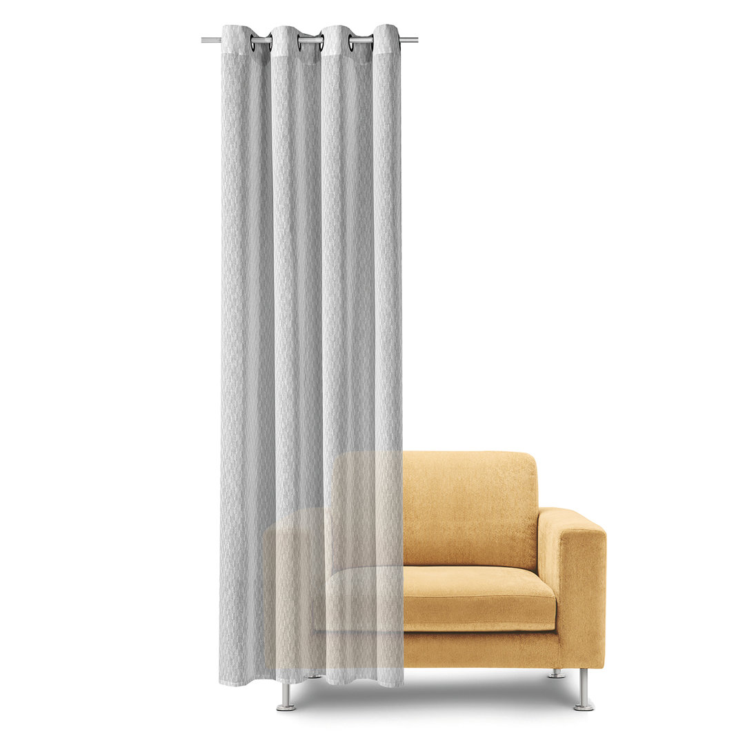 Kushtrim Eyelet Semi Sheer Curtain