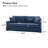 Wimberly 80.5" Farmhouse Upholstered Slipcovered Sofa-661543985