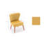Chaise d'appoint rembourrée Aldobrando-1148698019