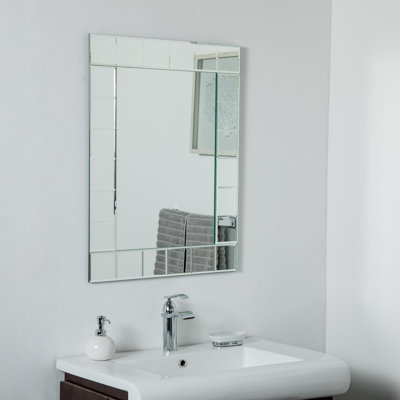 Nowthen Glass Flat Wall Mirror