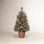 White 3' Pre-Lit Pine Tree