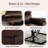Muli 34.64"W High Back Recliner with Massage and Heat, Dual Motor, Lay Flat-2143504487