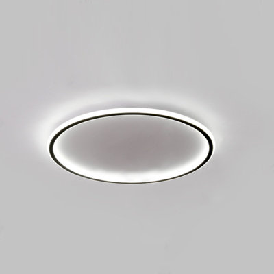 Folko 1-Light 20" LED Flush Mount Ceiling Light with Remote Control