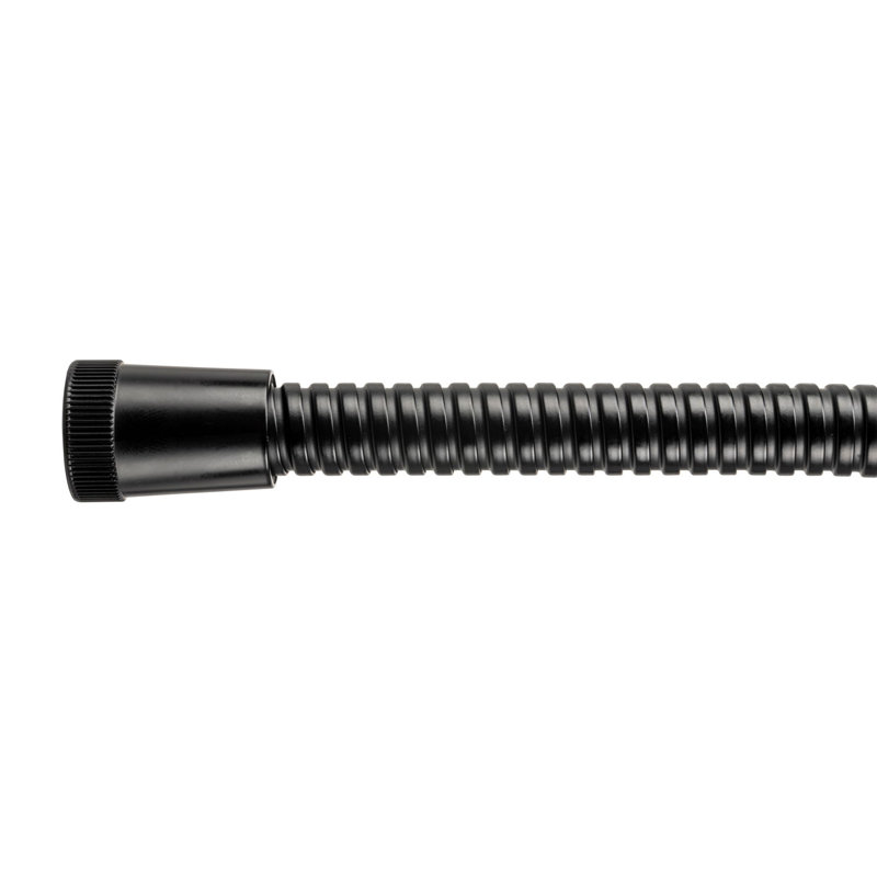 1.75m Stainless Steel Shower Hose, Matt Black