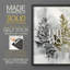 Reproduction encadrée - bois massif-410307211-410307214