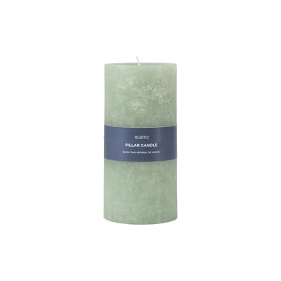 Unscented Pillar Candle