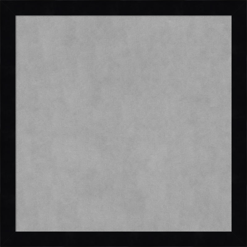 Tableau magnétique noir Svelte, H 13 po x l 13 po