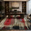 Handmade Silk and Wool Area Rug-1688510974