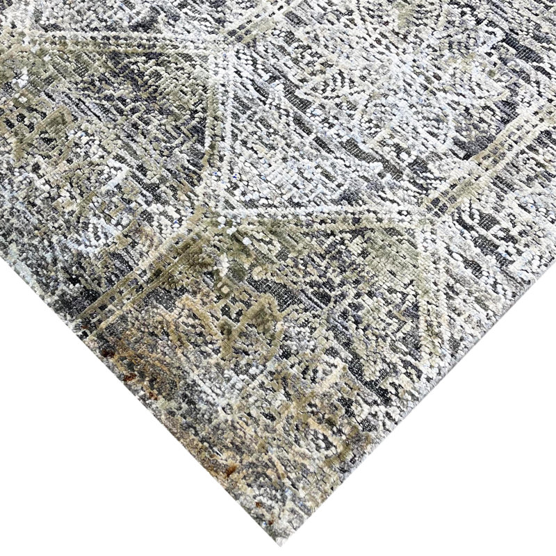 Geometric Indoor Rug, Rectangle 8' x 10'