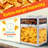 Nacho Machine Food Warmer - Steel Countertop Display Case and Merchandiser for Tortilla Chips, Peanuts, and Popcorn by Great Northern Popcorn (Silver)