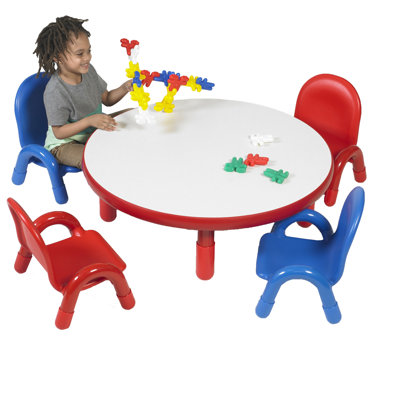 Kids 5 Piece Play Or Activity Table and Chair Set