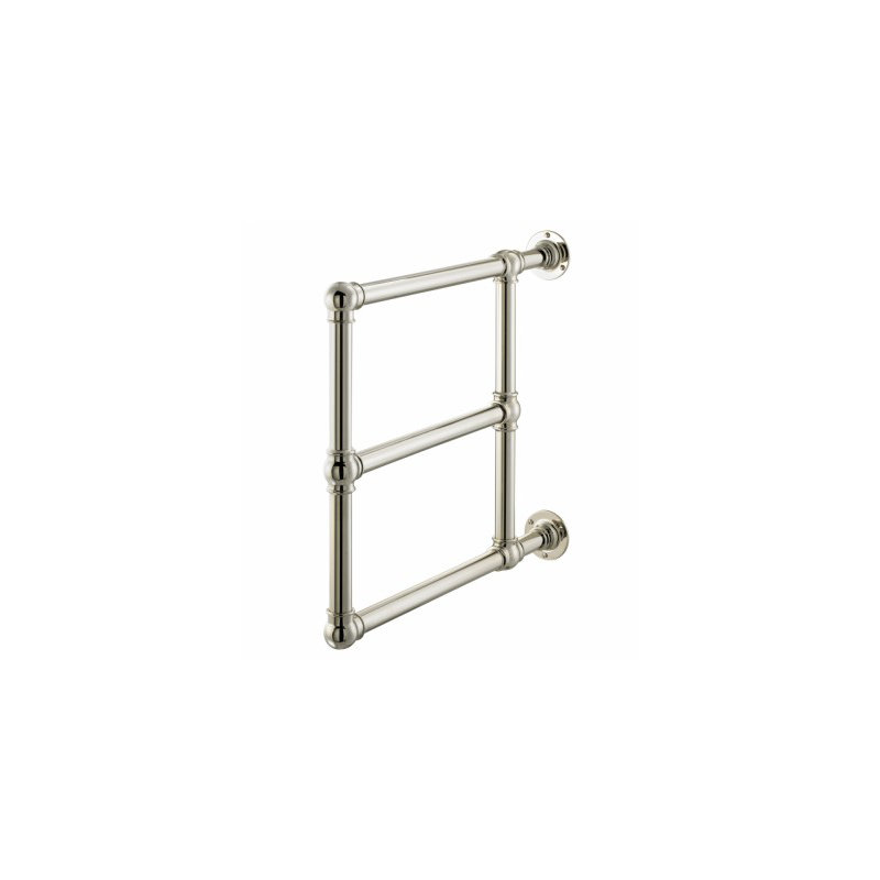 Bewdley 3 Rail Wall-Mounted Electric Towel Warmer, Polished Nickel